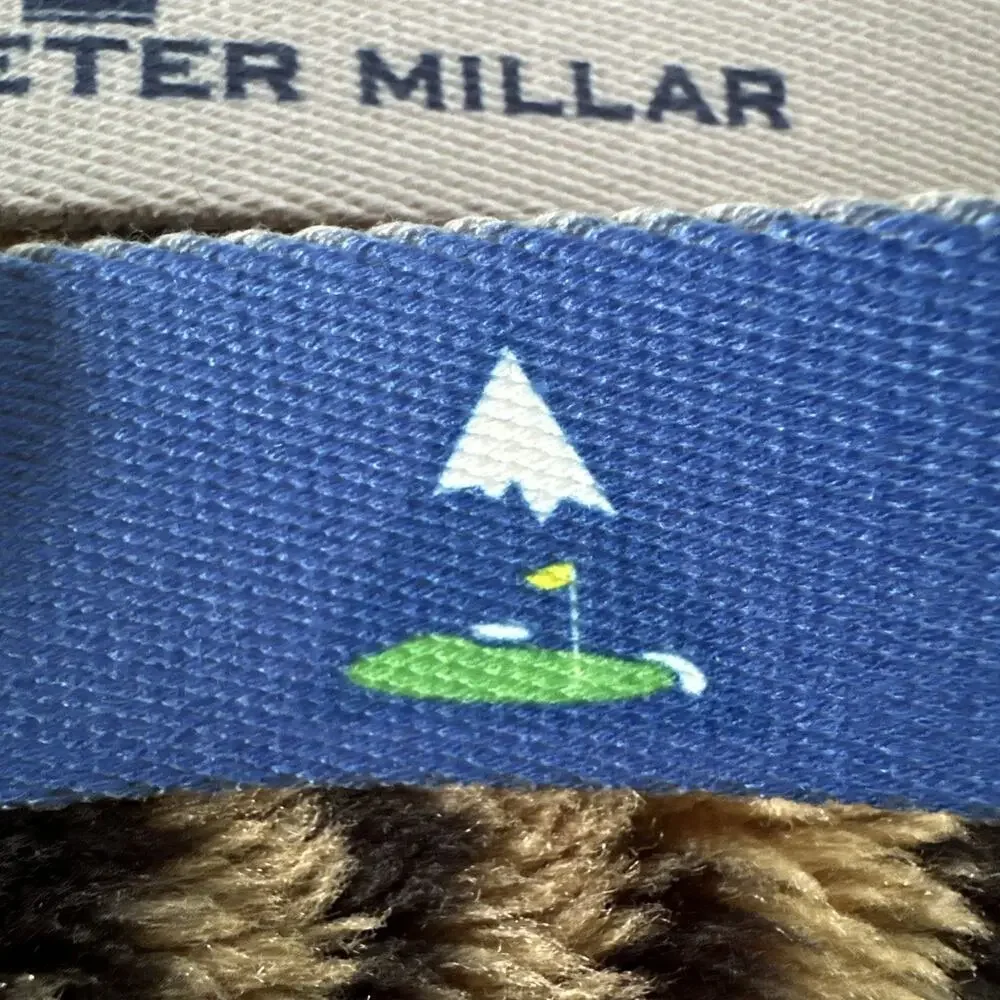 Peter Millar Size 42 Sugarloaf Golf Course Maine Belt EUC Size 42 Made In USA
